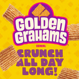 Golden Grahams Breakfast Cereal, Graham Cracker Taste, Made with Whole Grain, Large Size, 16.7 oz