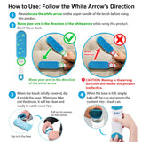 Pet Hair Remover for Clothes: Reusable Dog Cat Fur Lint Removal Brush for Clothes Furniture Couch Carpet Bed Car Seat - Self-Cleaning for Pet Owners