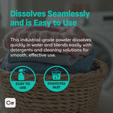 Coolinario Sodium Tripolyphosphate (STPP) Powder (1 GAL) Multi-Purpose Cleaning Agent & Water Softener | Enhances Detergent Performance | Ideal