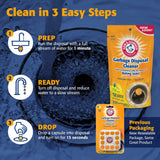 Arm & Hammer 12-Count Sink Garbage Disposal Cleaner, Freshener & Deodorizer Capsules Citrus Scent, with Power of Baking Soda