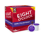 Eight O'Clock Coffee Dark Italian Roast, Single-Serve Keurig K-Cup Pods, Dark Roast Coffee, 48 Count