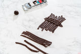 Bakerpan Premium Rolled Brown Fondant for Cake Decorating, Chocolate Flavor - 4.4 Ounces (Made in USA)