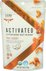 Living Intentions Organic Thai Curry Superfood Nut Blend, 4 OZ