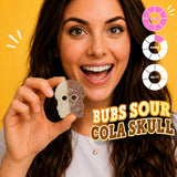 BUBS Swedish Candy Mix 1 lb - Viral Sweet & Sour Foam Candy Assortment - Vegan Gelatin-Free Gummies Imported from Sweden - Dizzy Skulls, Tutti Frutti