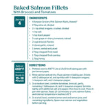 Amazon Fresh Brand, Wild Caught Pink Salmon Skinless Fillet Portions, Frozen, Sustainably Sourced, Phosphate Free, 1 Lb
