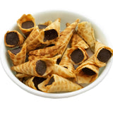 Buc-ee's Mini Chocolate Waffle Cones, 2 Pack | Chocolate Waffle Cones | Buc-ee's Snacks | Crispy Waffle Cone (Dark Chocolate (2 Pack))