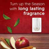 Glade PlugIns Refills Air Freshener, Scented and Essential Oils for Home and Bathroom, Autumn Spiced Apple, 3.35 Fl Oz, 5 Count