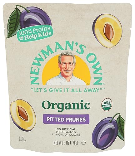 Newman's Own Organic Prunes, 6 Oz
