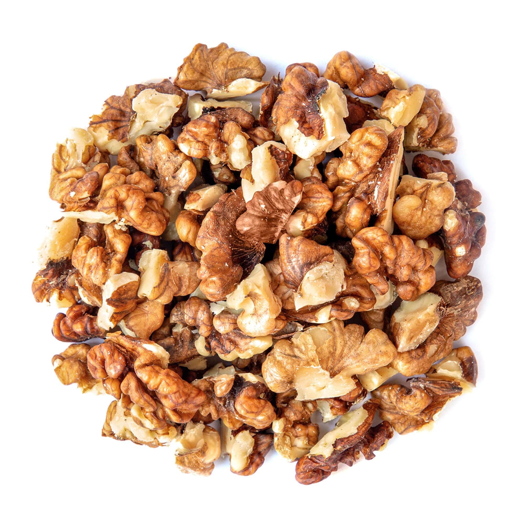 Food to Live Organic Walnut Pieces, 2 Pounds - California Chandler Variety. Medium Size. Non-GMO. Rich in Omega-3, Antioxidants, Fiber. Great