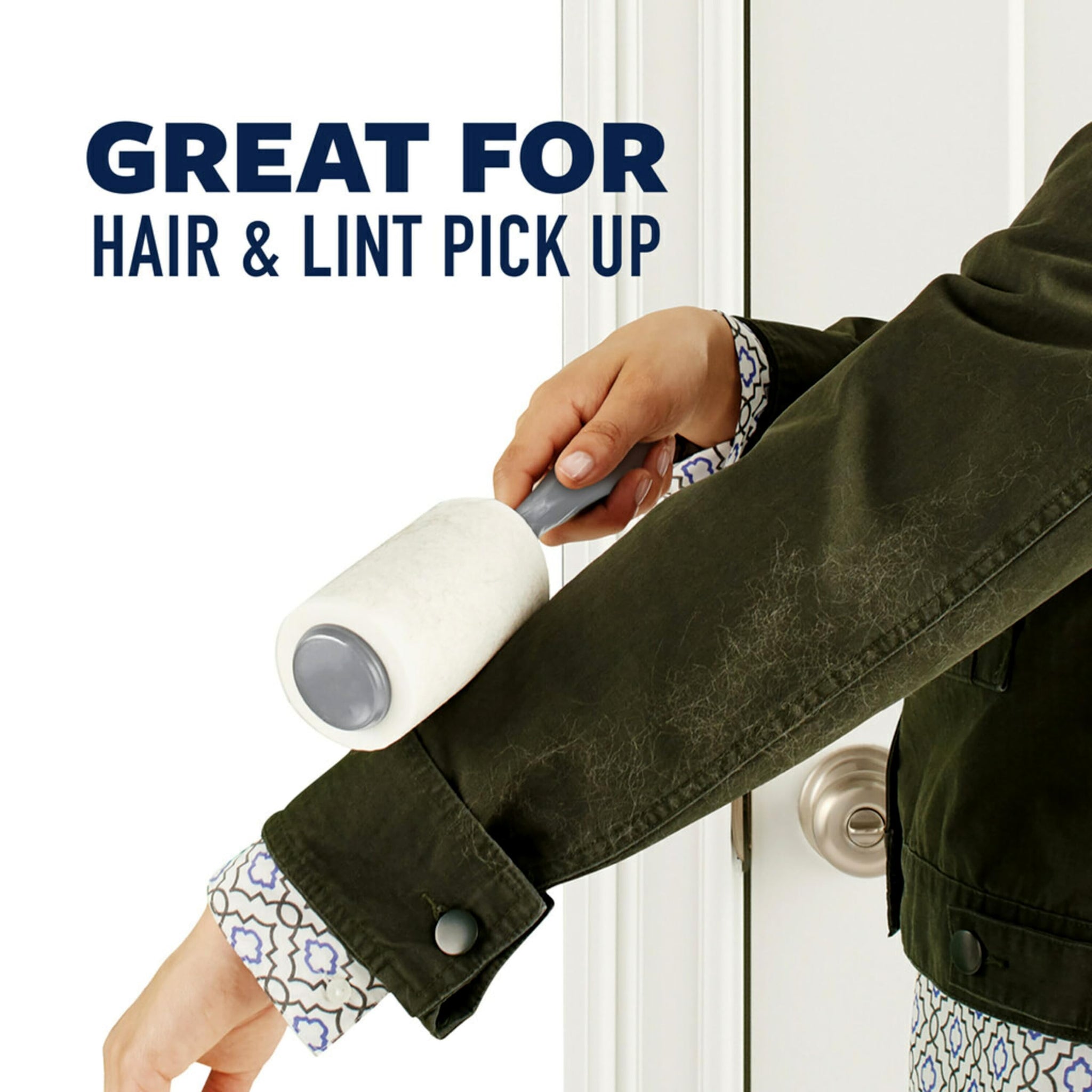 Scotch-Brite Lint Roller, Works Great On Pet Hair, 2 Rollers, 56 Sheets Per Roller, 112 Sheets Total