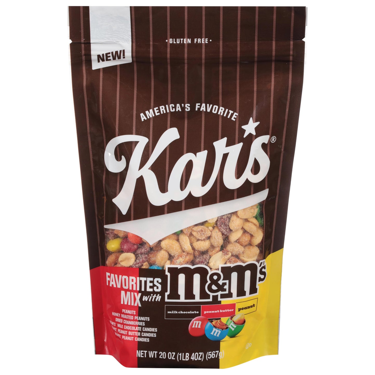 Kars, Assorted With M&Ms Favorites Mix, 20 Ounce