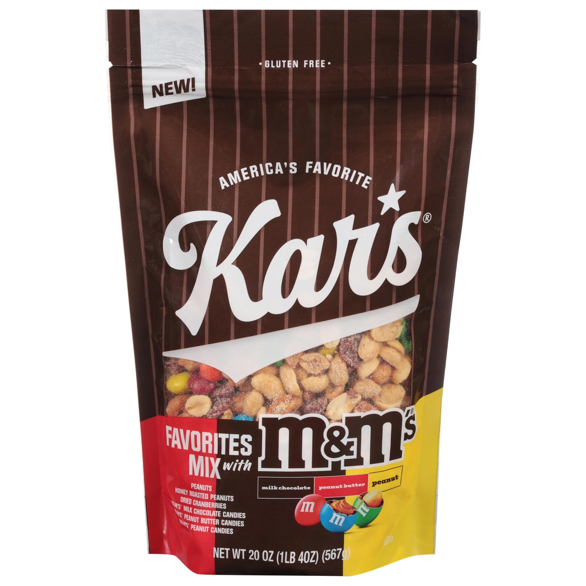 Kars, Assorted With M&Ms Favorites Mix, 20 Ounce