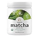 Organic Matcha Green Tea Powder, 2 lb (907g) | First Harvest, Culinary Grade | Japanese Sourced Cafe Mix | Zero Sugar, Keto Friendly, Non-GMO