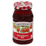 Smuckers Strawberry Jelly, Made with Real FruitJuice, 12 oz Glass Jar (Pack of 1)
