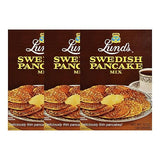 Lund’s Swedish Pancake Mix, Deliciously Thin & Light Pancakes, 12 oz, Traditional Scandinavian Recipe - Easy Mix for Breakfast or Brunch [Pack of 3]