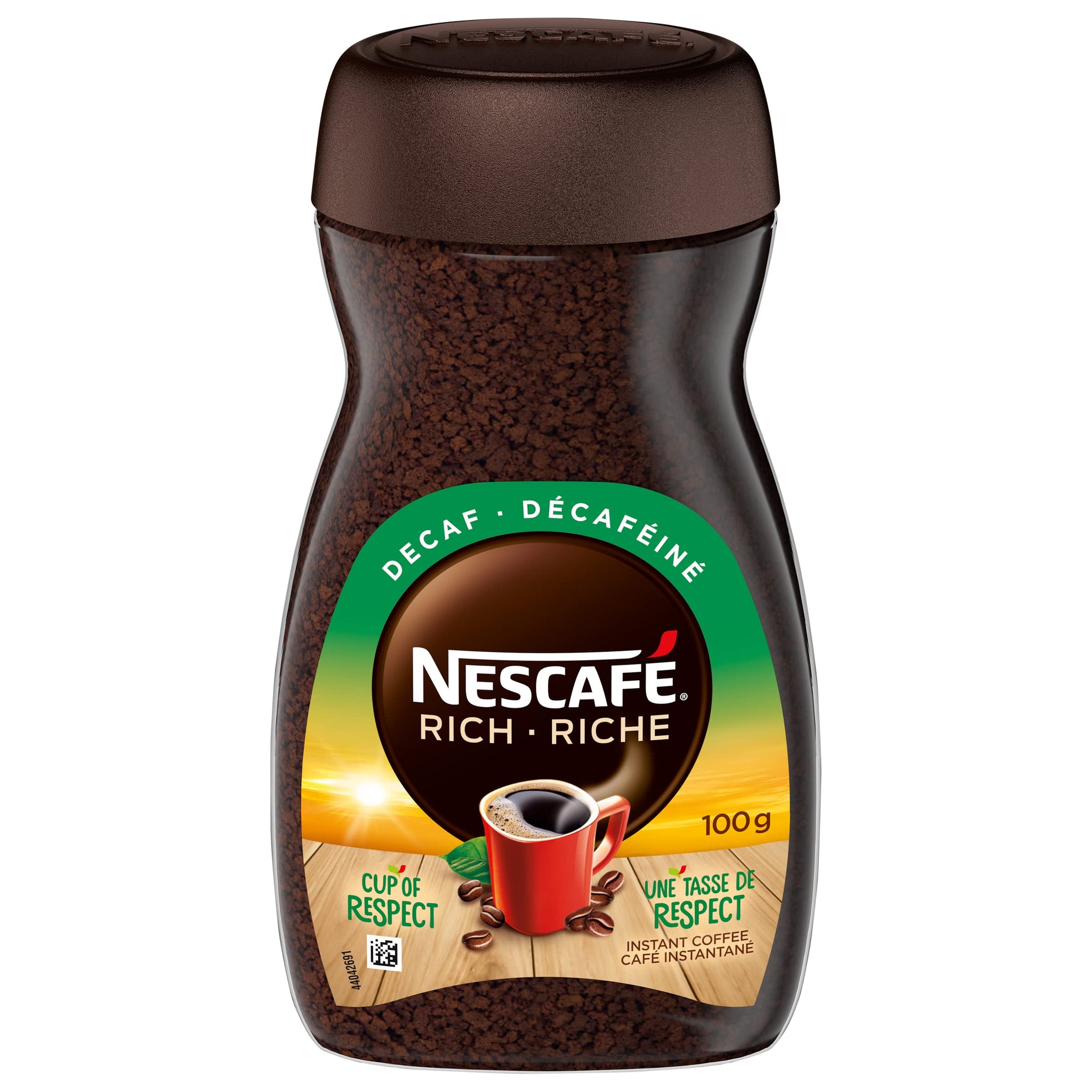 NESCAFÉ RICH Decaffeinated,dark roast Instant Coffee 100g
