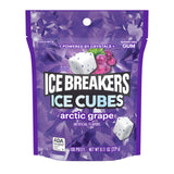 ICE BREAKERS Ice Cubes Arctic Grape Flavored Sugar Free Chewing Gum Pouch, 8.11 oz (100 Pieces)