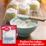 Betty Crocker White Fluffy Box Frosting, 7.2 oz