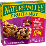 Nature Valley Chewy Trail Mix, Dark Chocolate Cherry Granola Bars 7.4 Oz (Pack of 4)