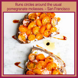 Just Date : Just Pomegranate Syrup : Organic Pomegranate Molasses | Two 8.8 OZ Squeeze Bottle I Low-Glycemic, Vegan, Paleo