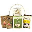 Gift Basket Village - The Ultimate Florida Beach Themed Gift Basket: Gourmet Nuts, Candies, Sweet Straws, & Chocolate Nuts, Perfect for Any Occasion