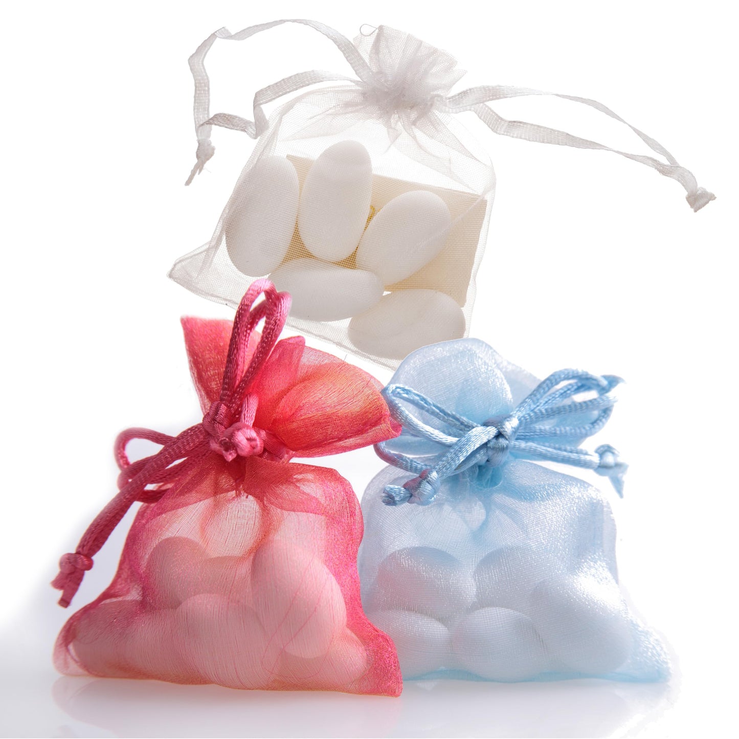 White Jordan Almonds, 2 Pound Jordan Almonds Bulk Bag, White Candy, Wedding Candy Favors, Events & Holidays