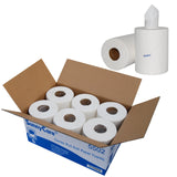 SunnyCare 2-Ply Center Pull Paper Towels, Roll of 320 Sheets, Total of 6 Rolls