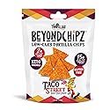 BeyondChipz Low Carb Tortilla Chips, Taco Street, Keto Friendly, Gluten Free, One 5.3oz Pouch