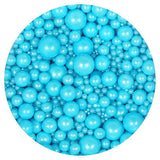 Blue Pearl Sugar Sprinkles 4.58 oz, Blue Sprinkles For Cake Decorating, Blue Sprinkles Edible, Blue Sprinkles For Cupcakes