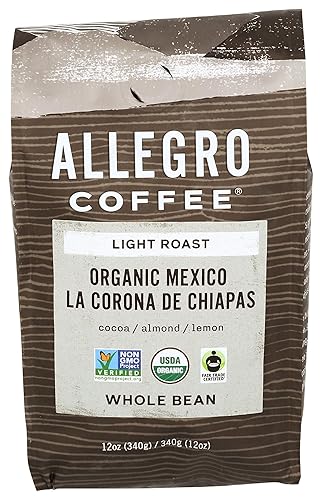 Allegro Coffee, Coffee Mexico Whole Bean Organic, 12 Ounce