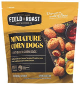 Field Roast, Vegan Mini Corn Dogs, 10 oz (Frozen)