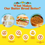 Martins Butter Bread - Sliced White Bread w/Old Fashioned Bakery Fresh Taste - Made with Real Butter, Nonfat Milk, Wheat Flour & Cane Sugar - Perfect