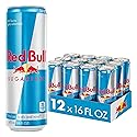Red Bull Sugar Free Energy Drink with 151mg Caffeine plus Taurine & B Vitamins, 16 Fl Oz, Pack of 12 Cans