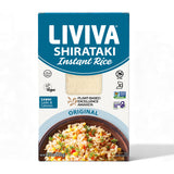 LIVIVA Dried Shirataki Plant-Based Gluten Free Trial Pk (2 Spaghetti 2 Noodles 2 Rice) - Konjac Spaghetti - Taste & Cook like regular Rice - Vegan