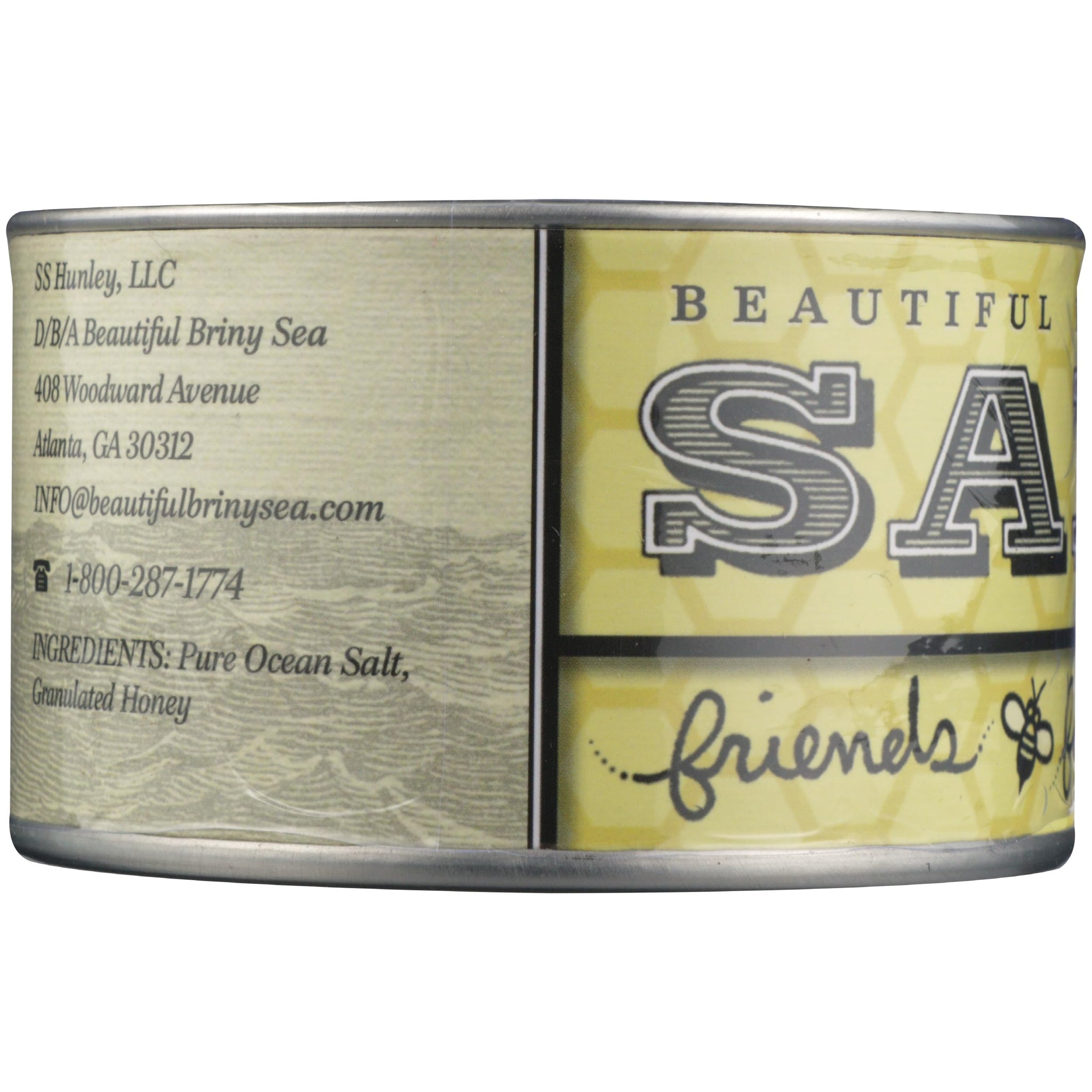 BEAUTIFUL BRINY SEA Friends Forever Sea Salt, 4 OZ