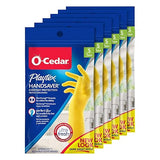 PLAYTEX HandSaver Reuseable Rubber Cleaning Gloves (Small, 6 Pairs), Everyday Protection Reusable Household Gloves