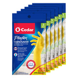 PLAYTEX HandSaver Reuseable Rubber Cleaning Gloves (Small, 6 Pairs), Everyday Protection Reusable Household Gloves