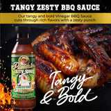 Slap Yo Daddy BBQ Sauce, Carolina Tangy - Caroline BBQ Sauce from Pitmaster Harry Soo - Tangy & Sweet Vinegar-Based Flavor for Grilling and Dipping