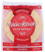Maria & Ricardos White Tortillas 12 Inch, 45.7 OZ
