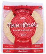 Maria & Ricardos White Tortillas 12 Inch, 45.7 OZ