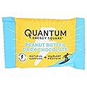 QUANTUM Peanut Butter Dark Chocolate Coffee Infused Energy Bar, 1.69 OZ