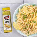 Badia Lemon Pepper Seasoning, 24 oz - Pepper, Garlic & Onion, Zesty Citrus Blend for Chicken, Seafood & Vegetables