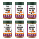 Pereg Mixed Hawaij Soup Spice Mix (4.25 oz x 6 Pack) - Contains Cumin, Turmeric, Black Pepper, Cardamom and Clove - Broths, Chicken Soup & Meat