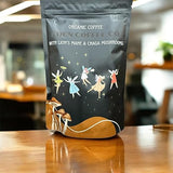 Eden Coffee Co - Organic Instant Coffee with Lion's Mane and Chaga Mushrooms - Brain & Immune Support - Vegan & Keto - Antioxidants & Superfoods