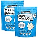 Max Mallow Sugar Free Marshmallows - Keto Friendly, Perfect for S'mores, Hot Chocolate, and Baking with Zero Sugar Snacks, Smores Mct Oil Zero Sugar