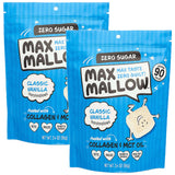 Max Mallow Sugar Free Marshmallows - Keto Friendly, Perfect for S'mores, Hot Chocolate, and Baking with Zero Sugar Snacks, Smores Mct Oil Zero Sugar