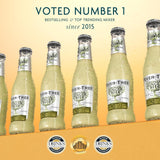 Fever-Tree Light Ginger Beer - Premium Low Calorie Mixer for Cocktails and Mocktails, 6.8 fl oz Bottles, Pack of 24 - Naturally Sourced, Non-GMO
