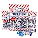 Diana Power Mint - Powerful Breath Mints Individually Wrapped - 90g Hard Candy Pouch (Pack of 4)