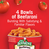 Chef Boyardee Beefaroni, Microwave Meal, 7.5 oz. 4-Count