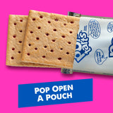 Pop-Tarts Toaster Pastries, Breakfast Foods, Kids Snacks, Unfrosted Strawberry, 13.5oz Box (8 Pop-Tarts)